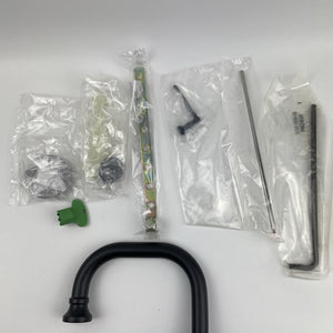 (READ) Moen TS44102BL Colinet Two-Handle High Arc Bathroom Faucet - Matte Black