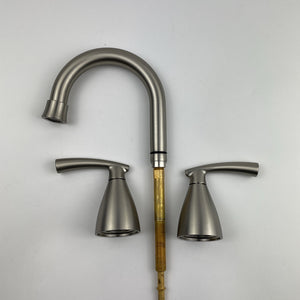 (READ) Moen 84716SRN Essie Widespread 2-Handle Bathroom Faucet - Brushed Nickel