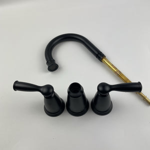 Moen 84947BL Banbury 2-Handle Widespread Bathroom Faucet - Matte Black