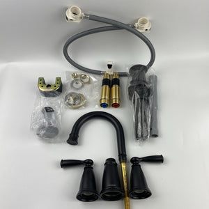 Moen 84947BL Banbury 2-Handle Widespread Bathroom Faucet - Matte Black