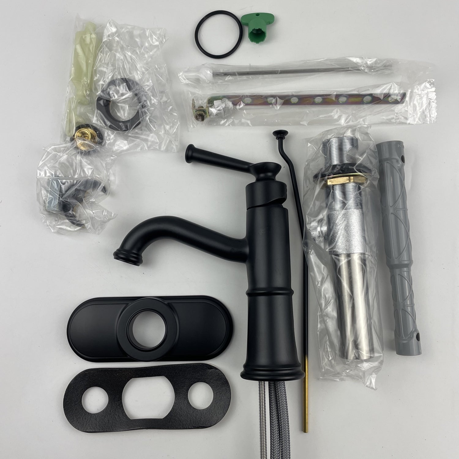 Moen 6402BL Belfield Single Handle 1 Hole Bathroom Faucet - Matte Black