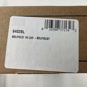 Moen 6402BL Belfield Single Handle 1 Hole Bathroom Faucet - Matte Black