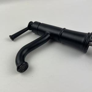 Moen 6402BL Belfield Single Handle 1 Hole Bathroom Faucet - Matte Black