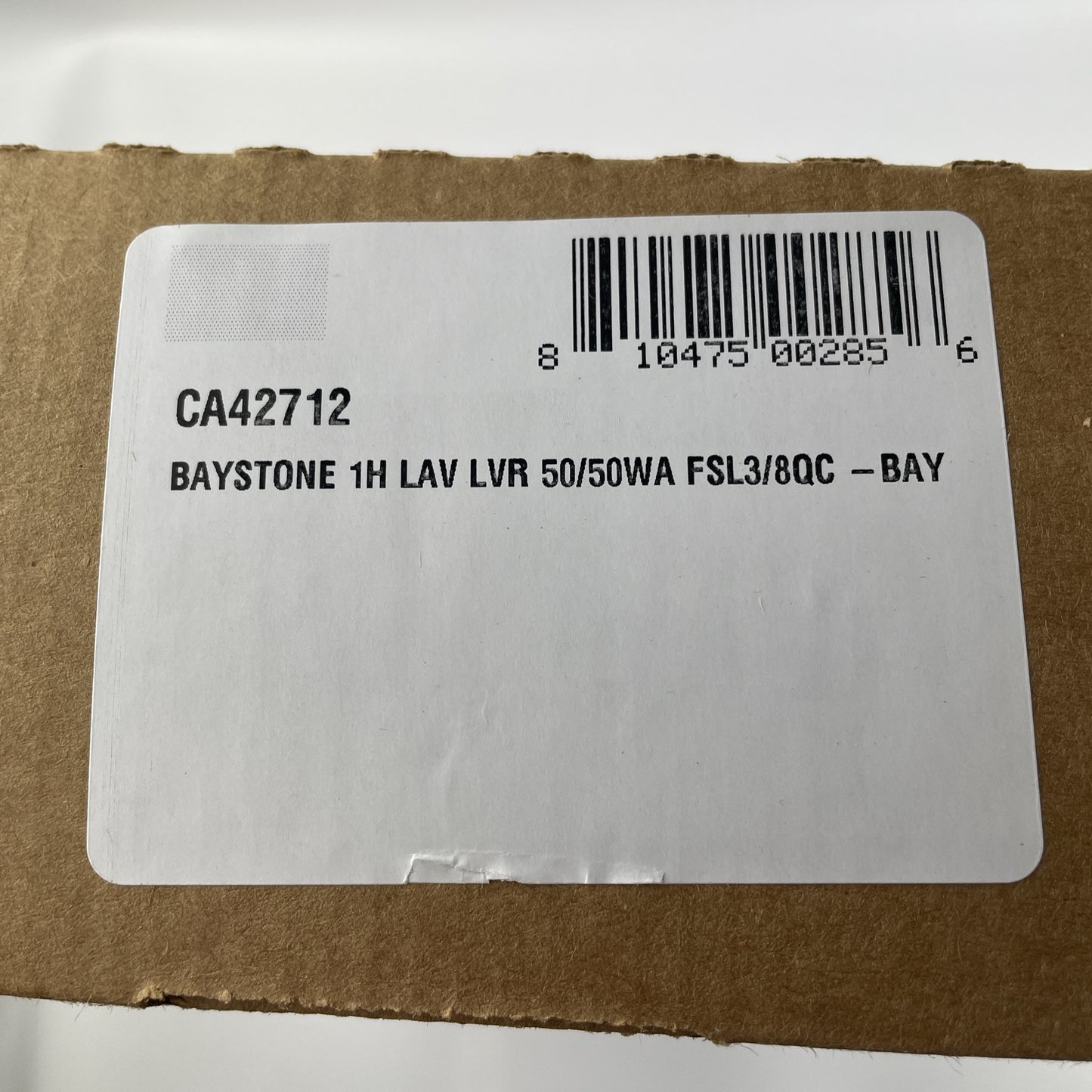 Cleveland CA42712 Baystone Single-Handle Bathroom Faucet - Chrome
