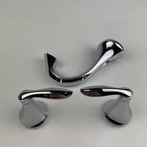 (READ) Moen T6420 Eva Two-Handle Widespread High Arc Bathroom Faucet - Chrome