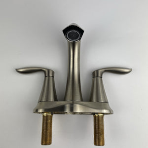 Moen 6410BN Eva 2-Handle Centerset Bathroom Faucet - Brushed Nickel