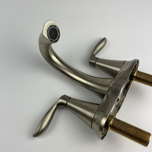 Moen 6410BN Eva 2-Handle Centerset Bathroom Faucet - Brushed Nickel