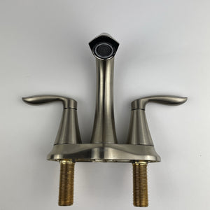 Moen 6410BN Eva 2-Handle Centerset Bathroom Faucet - Brushed Nickel