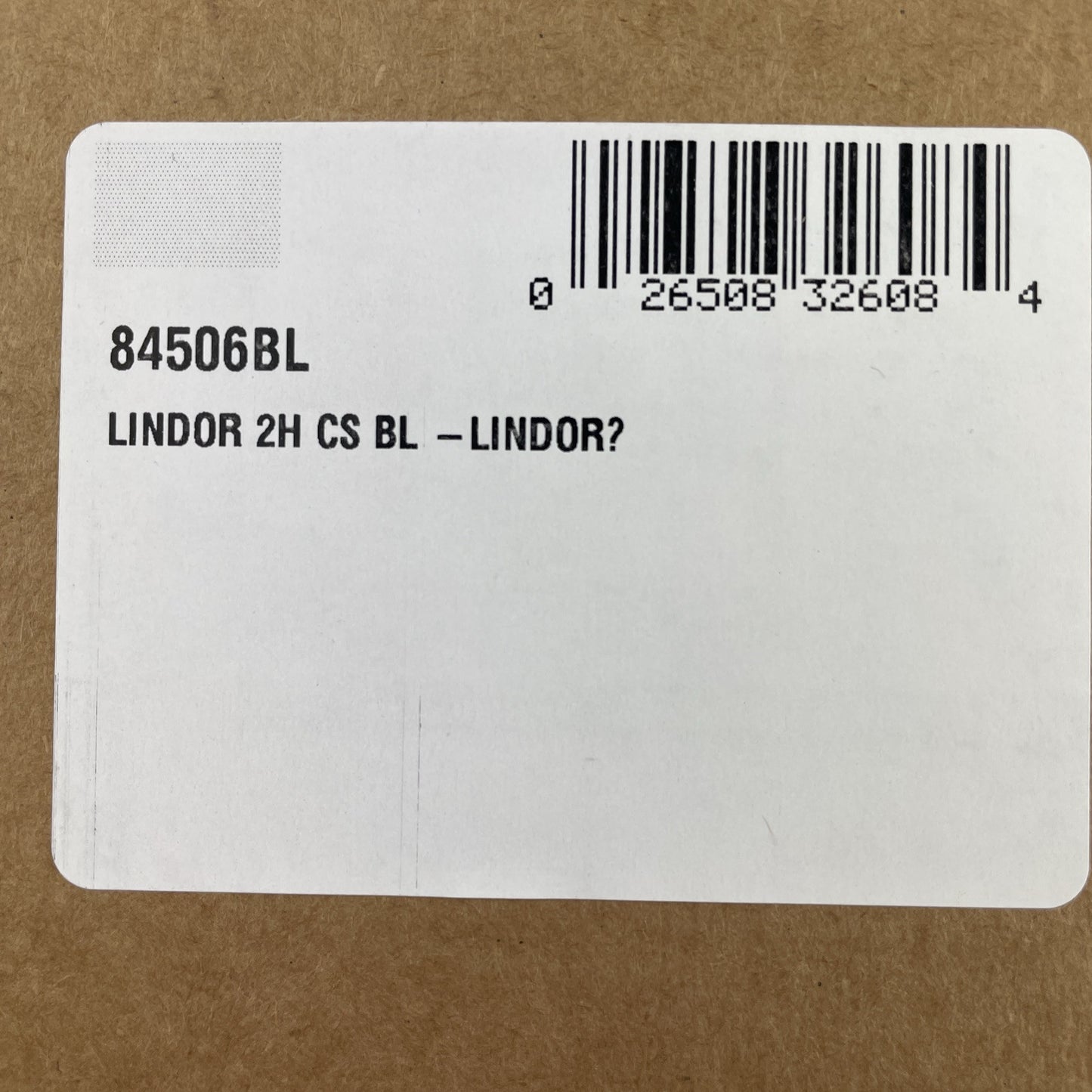 Moen 84506BL Lindor Two-Handle High Arc Bathroom Faucet - Matte Black