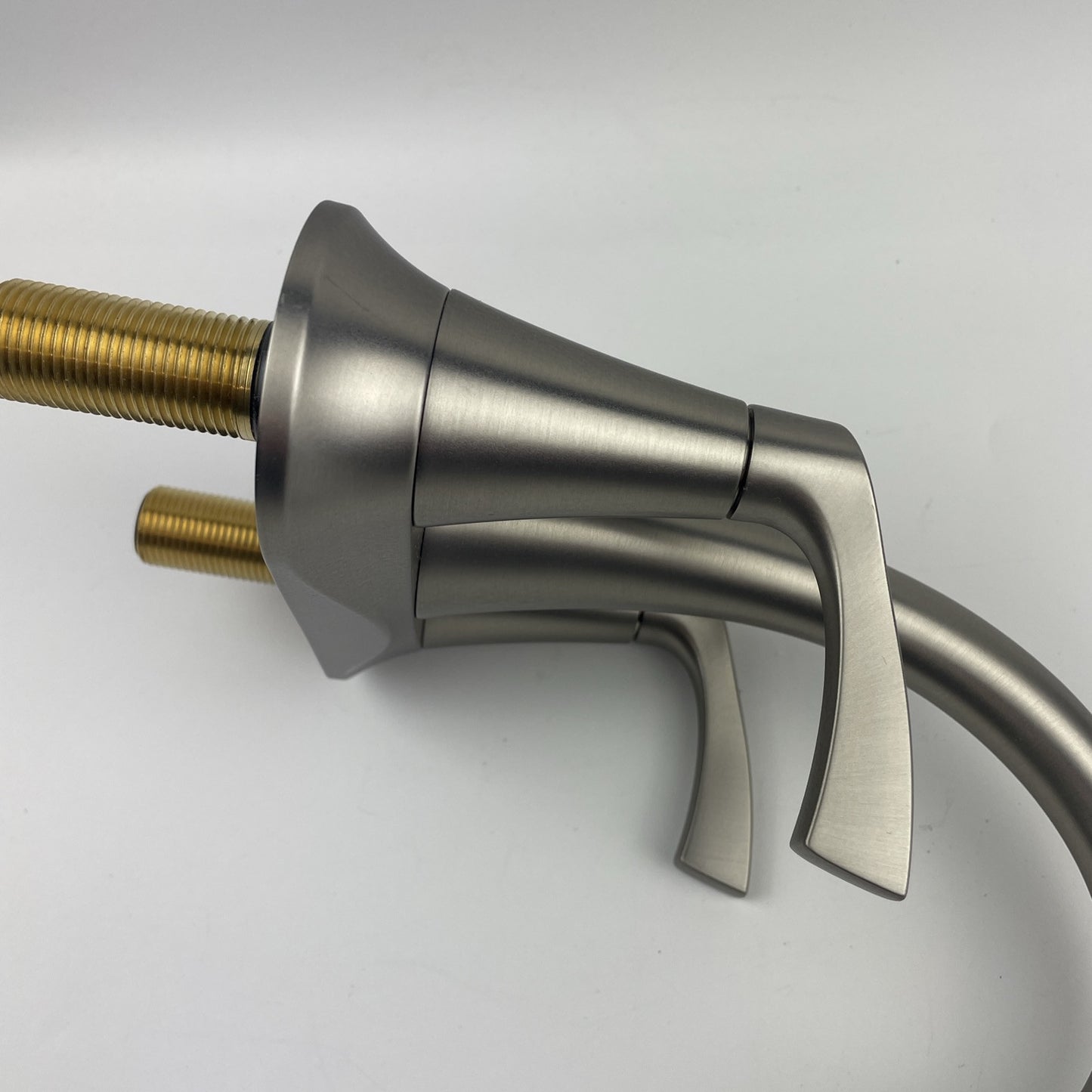 Moen 84467SRN Korek Centerset Bathroom Sink Faucet - Brushed Nickel