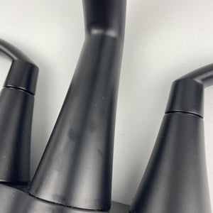 (READ) Moen 6172BL Glyde Two-Handle Centerset Bathroom Faucet - Matte Black