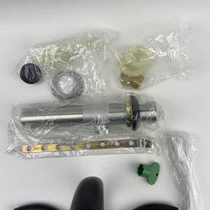 (READ) Moen 6172BL Glyde Two-Handle Centerset Bathroom Faucet - Matte Black