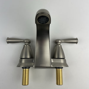 Moen 84942SRN Banbury 2-Handle Centerset Bathroom Faucet - Brushed Nickel