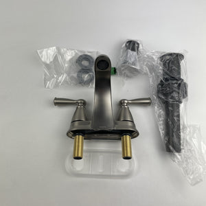 Moen 84942SRN Banbury 2-Handle Centerset Bathroom Faucet - Brushed Nickel