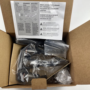 Moen 84943BRB Banbury Two-Handle High Arc Bathroom Faucet - Mediterranean Bronze