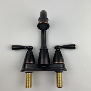 Moen 84943BRB Banbury Two-Handle High Arc Bathroom Faucet - Mediterranean Bronze
