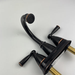 Moen 84943BRB Banbury Two-Handle High Arc Bathroom Faucet - Mediterranean Bronze