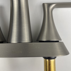 (READ) Moen 84515SRN Findlay 2-Handle Centerset Bathroom Faucet - Brushed Nickel