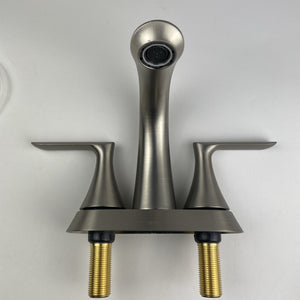 (READ) Moen 84515SRN Findlay 2-Handle Centerset Bathroom Faucet - Brushed Nickel