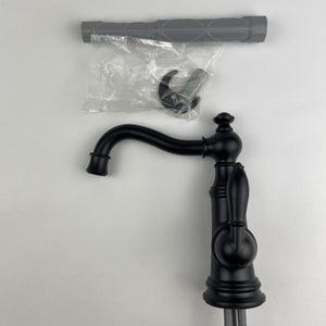 Moen S62101BL Weymouth Single Handle Single Hole Bar Faucet - Matte Black