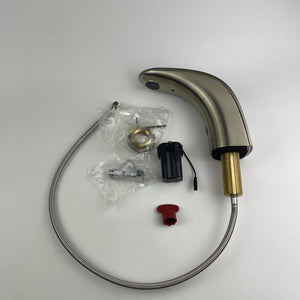 Moen 8553BN M-Power Single Hole Sensor-Operated Bathroom Faucet - Brushed Nickel