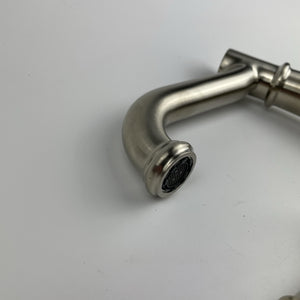 (READ)Moen T6405BN Belfield Two-Handle High Arc Bathroom Faucet - Brushed Nickel