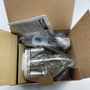 Moen 84943SRN Banbury Centerset Two-Handle Bathroom Faucet - Brushed Nickel