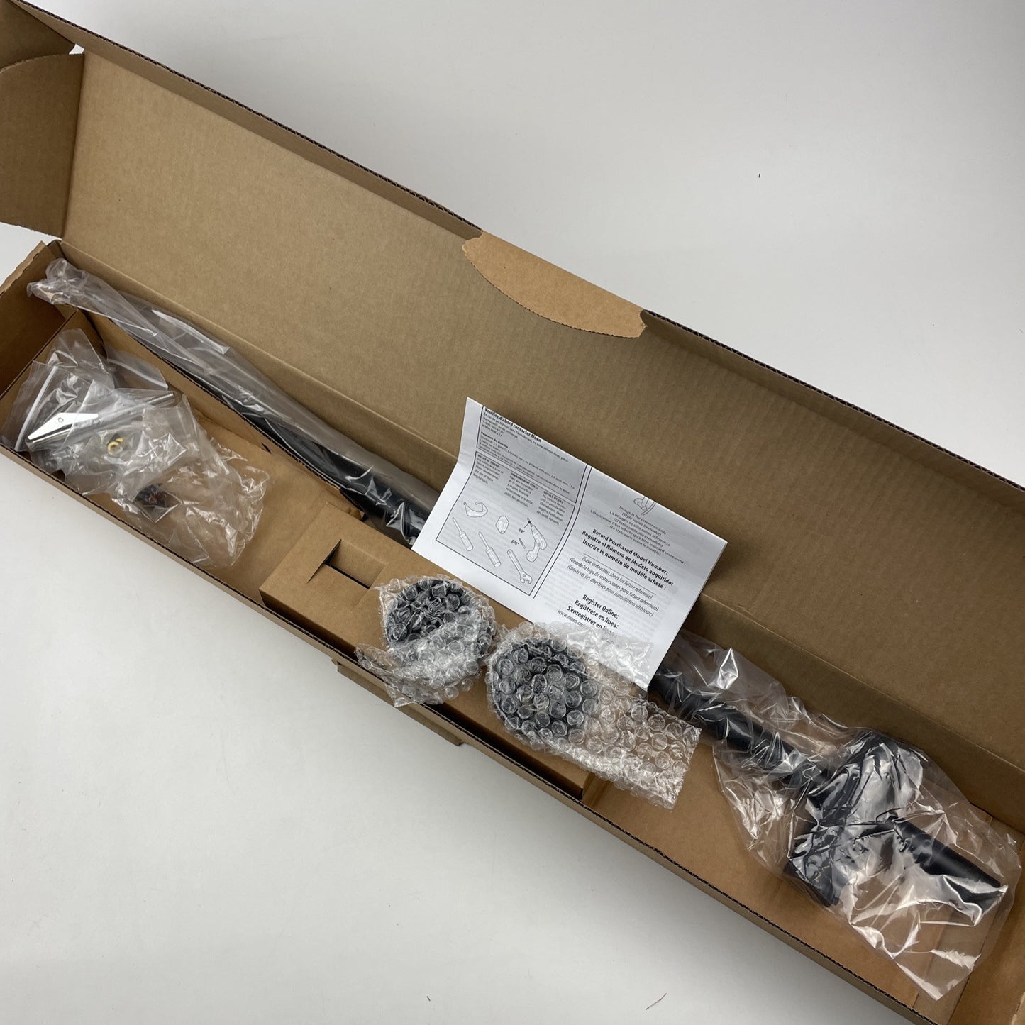 Moen 154296BL Weymouth 30" Traditional Slide Bar Kit - Matte Black