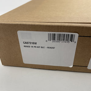 Moen CA87316W Renzo Single-Handle Pull-Out Sprayer Kitchen Faucet in Glacier