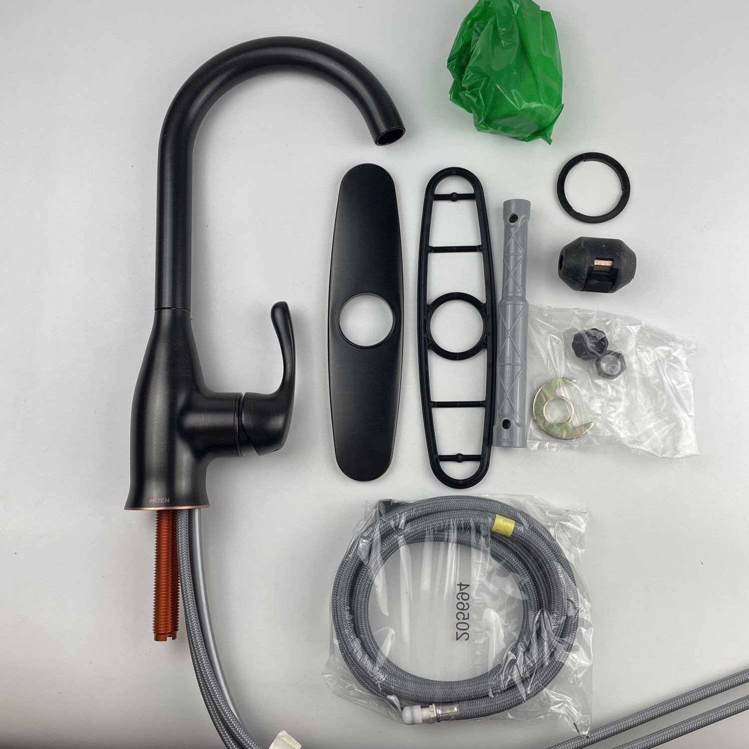 Moen 87966BRB Kaden One-Handle Pull-Down Kitchen Faucet - Mediterranean Bronze