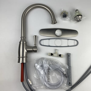 Moen 87506SRS Noell 1 Handle Kitchen Faucet w Side Sprayer Spot Resist Stainless