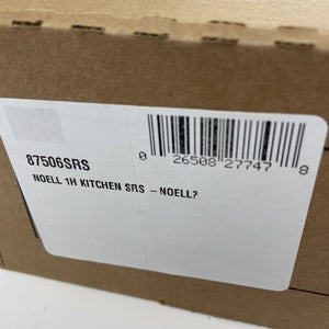 Moen 87506SRS Noell 1 Handle Kitchen Faucet w Side Sprayer Spot Resist Stainless