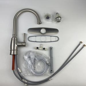 Moen 87506SRS Noell 1 Handle Kitchen Faucet w Side Sprayer Spot Resist Stainless