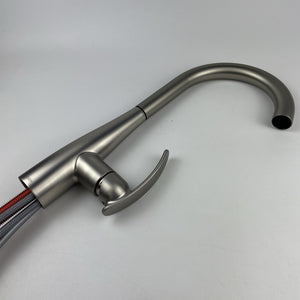 Moen 87932SRS Reyes Pulldown Kitchen Faucet Stainless W/Soap Dispenser - Chrome