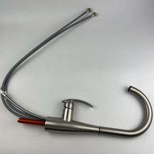 Moen 87932SRS Reyes Pulldown Kitchen Faucet Stainless W/Soap Dispenser - Chrome