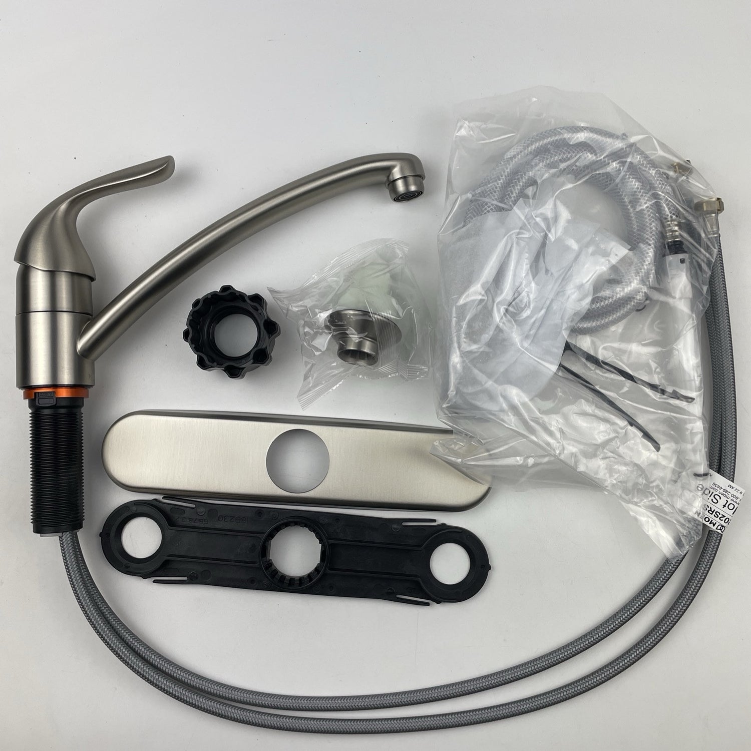 Moen 87202SRS Adler Single Handle Low Arc Standard Kitchen Faucet