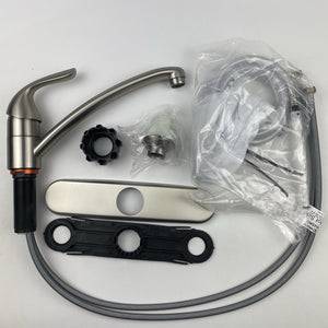 Moen 87202SRS Adler Single Handle Low Arc Standard Kitchen Faucet