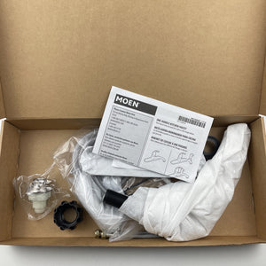 Moen 87202SRS Adler Single Handle Low Arc Standard Kitchen Faucet