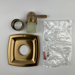 Moen T4691BG Voss Shower Single Function Thermostatic Valve Trim - Brushed Gold
