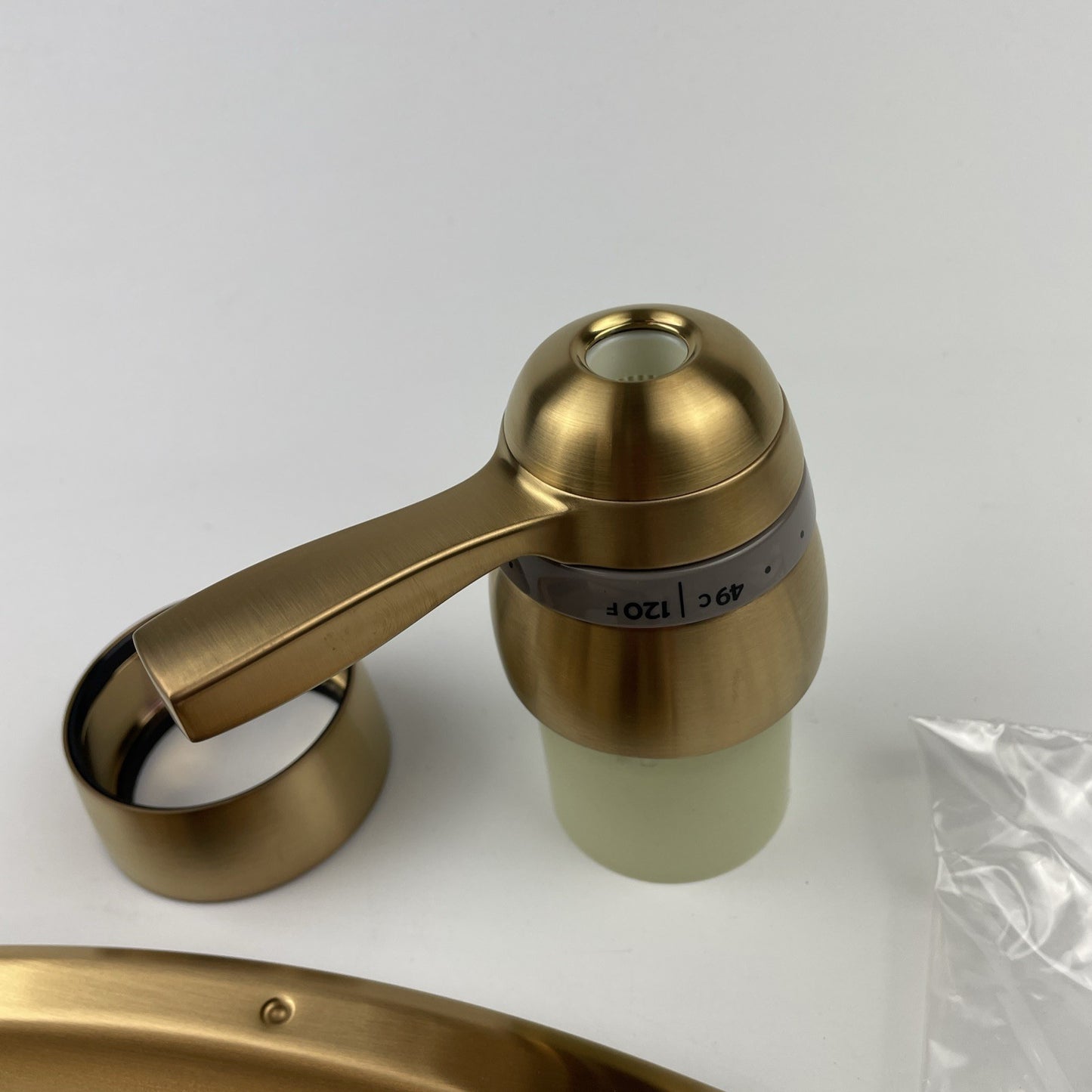 Moen T4691BG Voss Shower Single Function Thermostatic Valve Trim - Brushed Gold