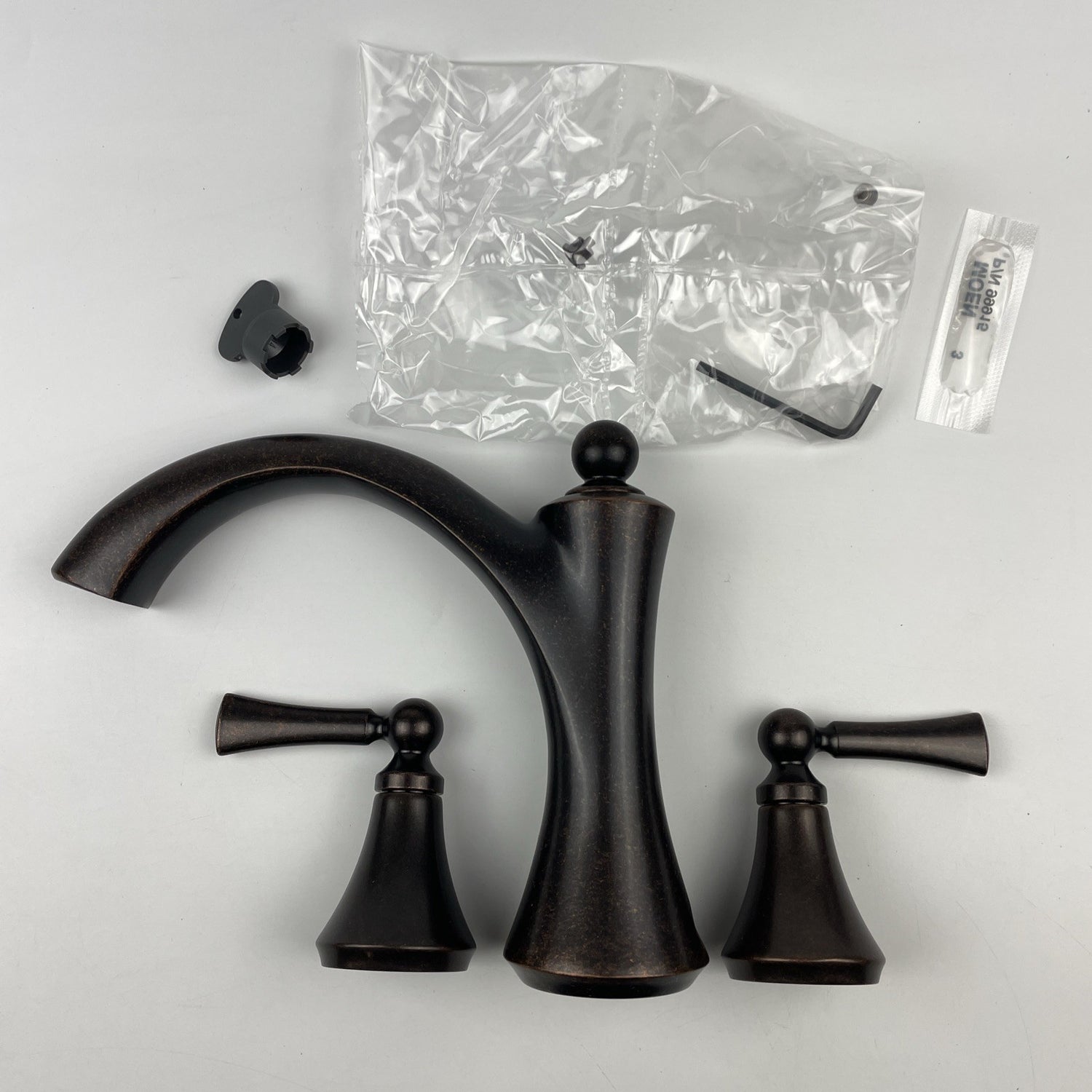 Moen T653ORB Wynford Two Handle Deck Mounted Roman Tub Faucet  Oil Rubbed Bronze