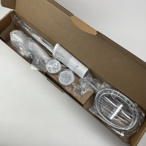 (READ)Moen S12107EP Weymouth Eco Performance Handheld Shower w/ Slide Bar Chrome