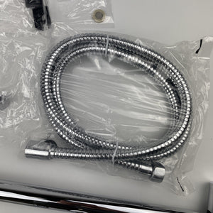 (READ)Moen S12107EP Weymouth Eco Performance Handheld Shower w/ Slide Bar Chrome