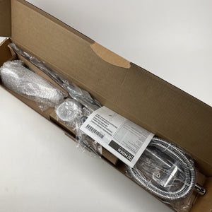 (READ)Moen S12107EP Weymouth Eco Performance Handheld Shower w/ Slide Bar Chrome
