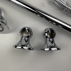 (READ)Moen S12107EP Weymouth Eco Performance Handheld Shower w/ Slide Bar Chrome