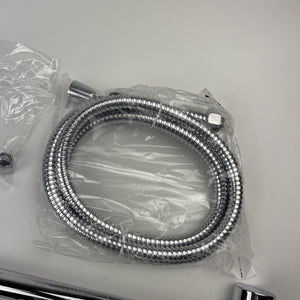 (READ)Moen S12107EP Weymouth Eco Performance Handheld Shower w/ Slide Bar Chrome