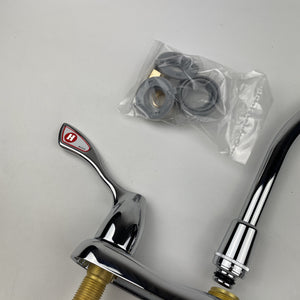 Moen 8799 M-Bition 2-Handle High-Arc Commercial Kitchen Faucet - Chrome