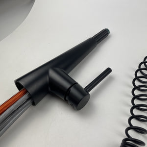 Moen 5925BL Sleek One-Handle Pulldown Kitchen Faucet - Matte Black