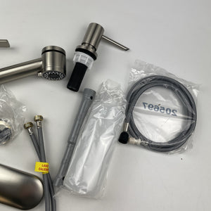 (READ) Moen 87701SRS Sombra Single-Handle Pull-Out Sprayer Kitchen Faucet