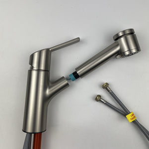 (READ) Moen 87701SRS Sombra Single-Handle Pull-Out Sprayer Kitchen Faucet